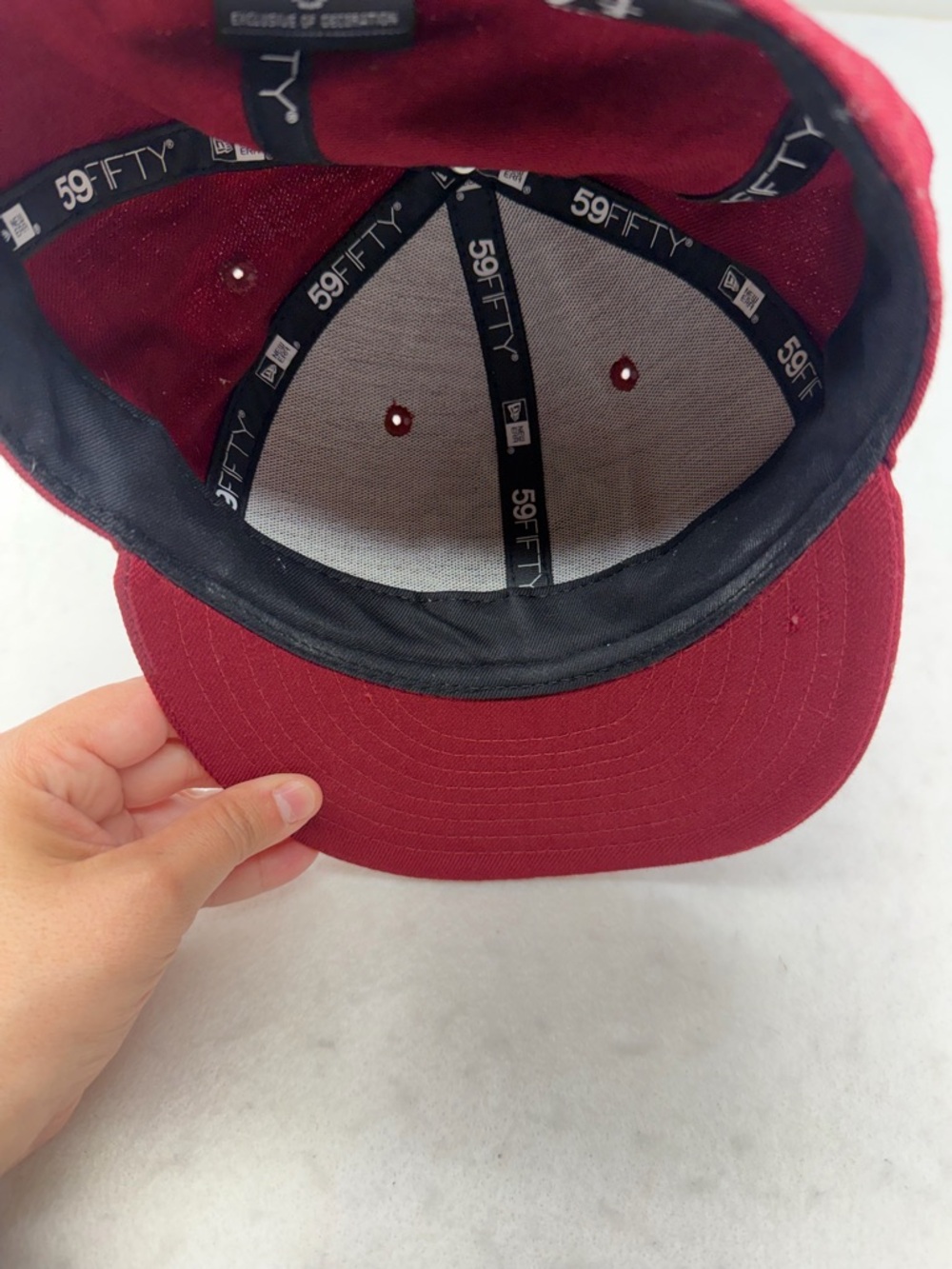 New Era USC Gamecocks University of South Carolina Wool Cap Hat Men’s Size 7 1/4 - Picture 13 of 13